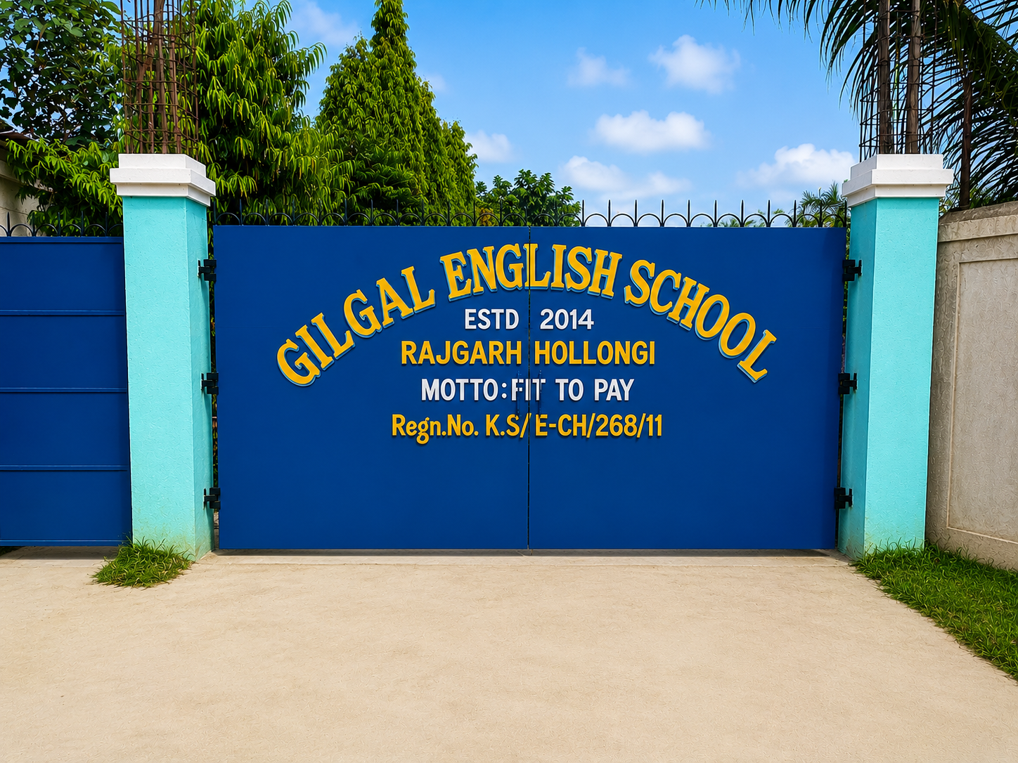 School gate