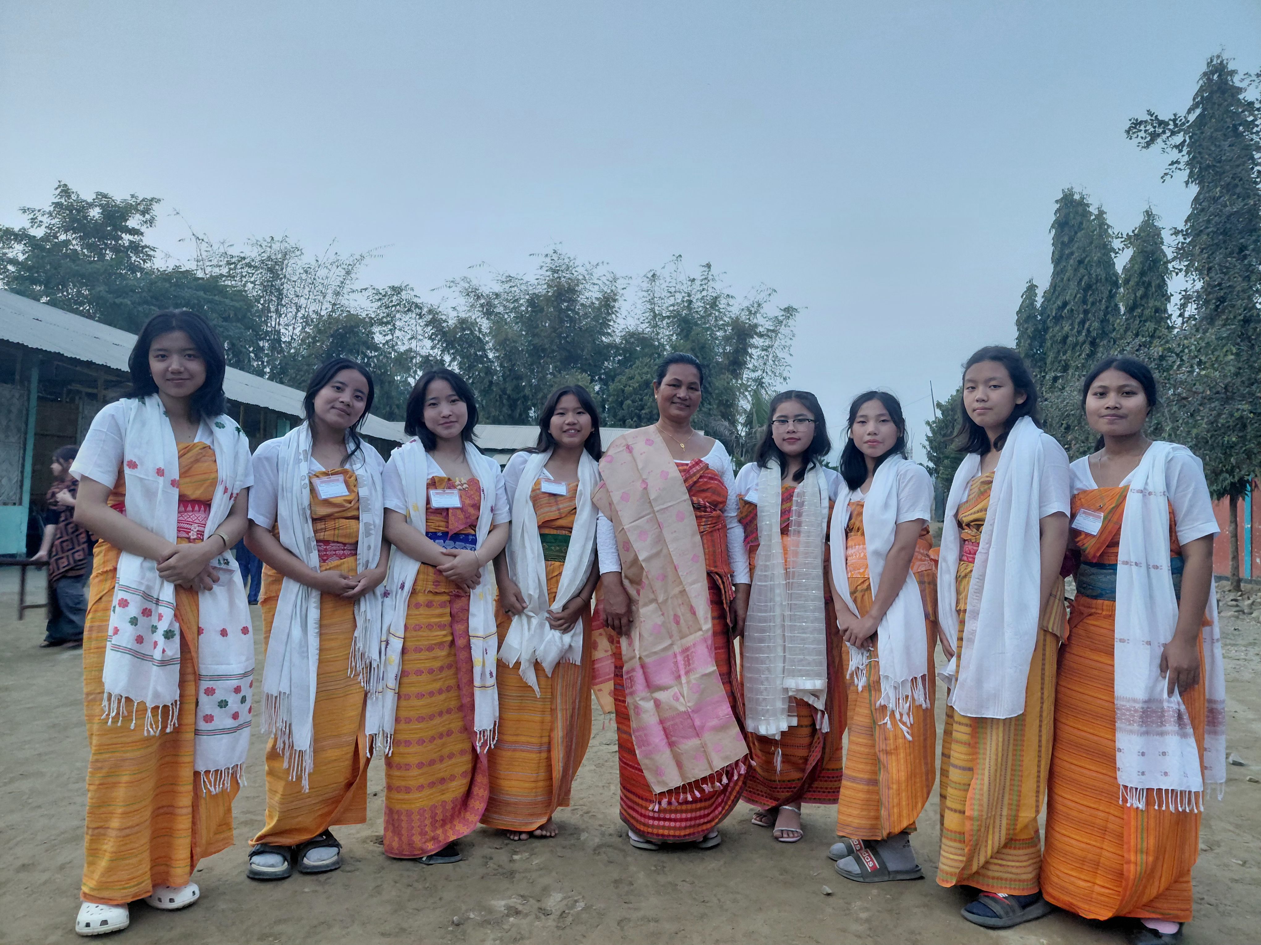 Cultural dance group from school